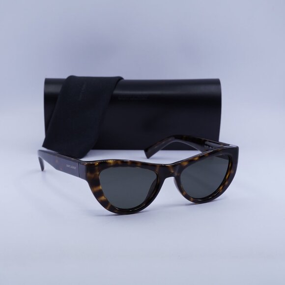 Final Price! Saint Laurent SL676 003 Havana Sunglasses - Picture 1 of 10